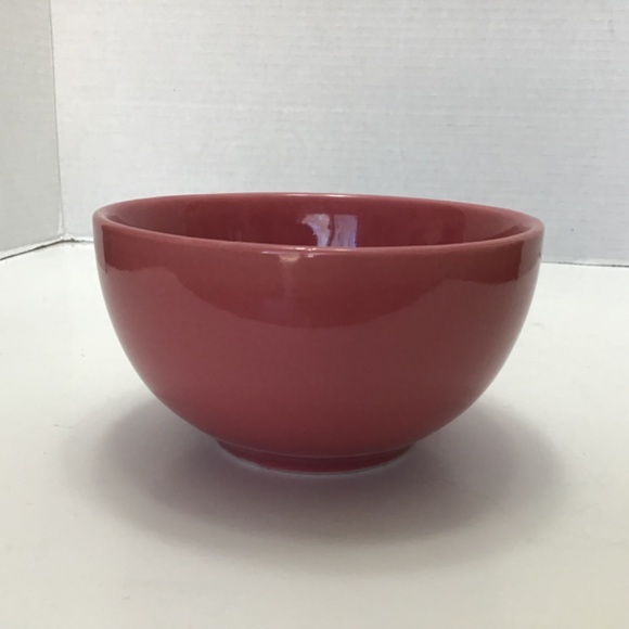 VTG Anthropomorphic 3D Face Bowl Ceramic Bowl With Glossy Finish Pink - Picture 5 of 7
